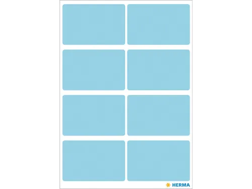 HERMA 3693 Universele etiketten 26x40mm Blauw 40 stuks