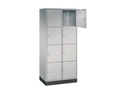grootvolume-lockersysteem,HxBxD 1950x820x500mm,2x4vakken,cil.-slot