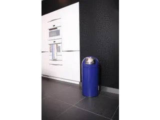 Afvalbak Pushcan 40 Liter Blauw - 2