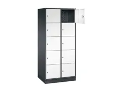 grootvolume-lockersysteem,HxBxD 1950x820x600mm,2x5vakken,cil.-slot