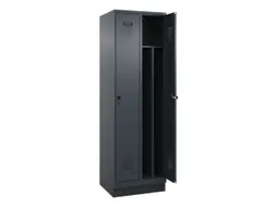 locker voor scheiding van kleding,HxBxD 1950x600x500mm,2vak
