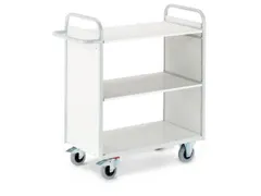 Dossierwagen Draagvermogen 150kg H 1070mm Ral7035