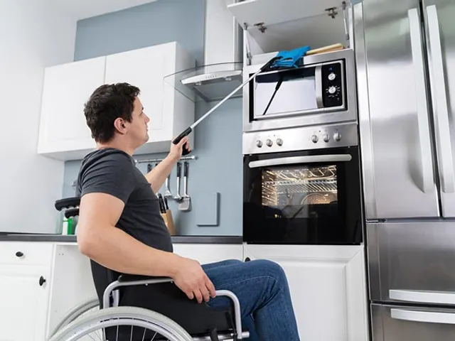 PEREL Aluminium grijper 76 cm