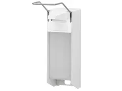 Zeepdispenser Desinfectiedispenser wit 1000ml lange beugel ingo-man