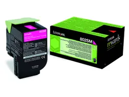 Tonercartridge Lexmark 80C2SM0 prebate rood