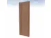 Vleugeldeur V. Scheidingswand Aanslag Rechts 3OH 1280x430mm noten