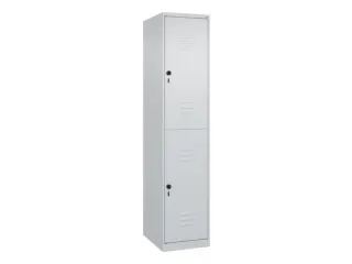 dubbeldekse locker,HxBxD 1850x400x500mm,1x2vak.,vak B 400mm - 1