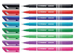 Fineliner STABILO Sensor 189/40 fijn rood - 3