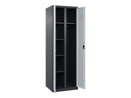 wasgoedverdeelkast,HxBxD 1850x600x500mm,vak B 300mm,draaigrendel