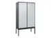 locker voor scheiding van kleding,HxBxD 2120x1200x500mm,4vak