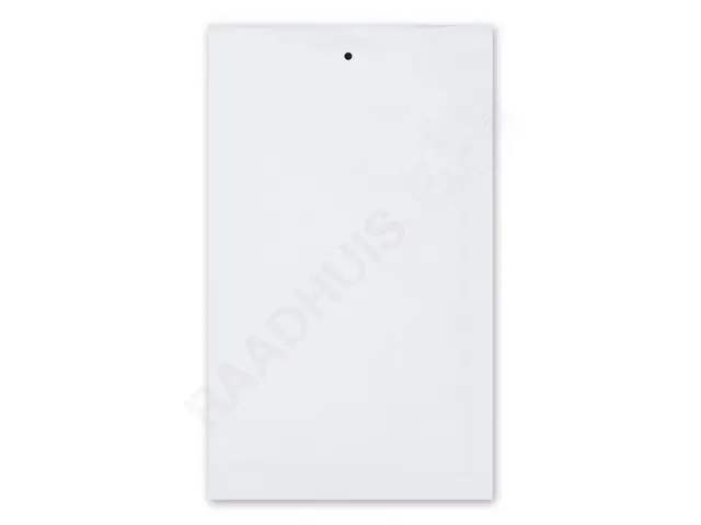 Luchtkussenenvelop Raadhuis B12 120x215mm wit plakstrip 200 stuks