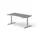 Elektrisch ihv bureau HxBxD 640-1300x1600x900/800mm blad grijs