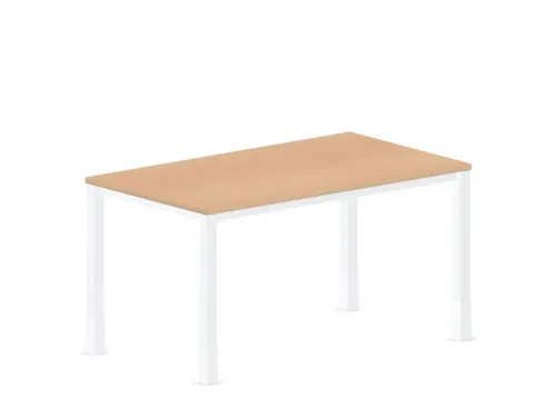 In hoogte verstelbaar bureau,HxBxD 720-840x1400x800mm,NE-esdoorn