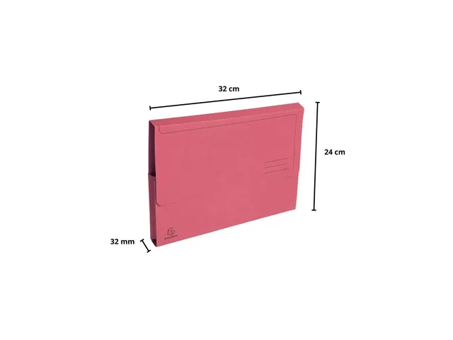 50 pocketmappen in felle kleuren FOREVER A4 24,5x32,5cm Roze