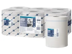 Tork 473412 Poetspapier M4 1-Laags Centerfeed Smartcore Wit