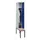 locker met bank,HxBxD 2120x300x815mm,1vak,vak B 300mm,draaigrendel
