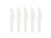 Mes papier 159mm fair wit/pk50