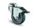 Roulette Pivotante Double Blocage Force 50Kg Oeil De Fixation