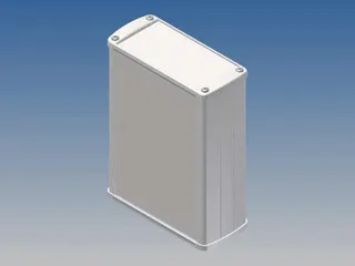 Aluminium Behuizing - WIT - 145x105.9x45.8mm - 1