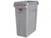 Slim Jim Afvalcontainer Met Luchtsleuven 60 Liter Grijs