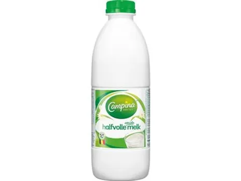 Melk Campina halfvol petfles houdbaar 1 liter