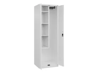 schoonmaakkast,HxBxD 1850x600x500mm,links 4vakken - 1