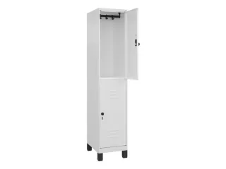 dubbeldekse locker,HxBxD 1950x400x500mm,1x2vak.,vak B 400mm - 2