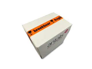 Waarschuwingstape Oranje 50mmx66mtr PVC Bedrukt - 1