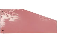 Trapezium Verdeelstroken, Pak Van 100 Stuks, Roze