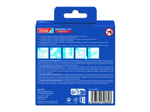 tesa Plakband Nano Power dubbelzijdig 30mmx3m