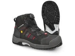 Jalas 1718 Zenit Easyroll S3 veiligheidsschoenen SRC zwart/rood 44