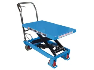 mobiele schaarheftafel,draagverm. 500kg,platform LxB 850x500mm - 1