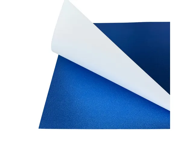 Glitterkarton Kangaro kobalt blauw 50x70cm pak à 10 vel