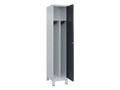 locker voor scheiding van kleding,HxBxD 1950x400x500mm,1vak