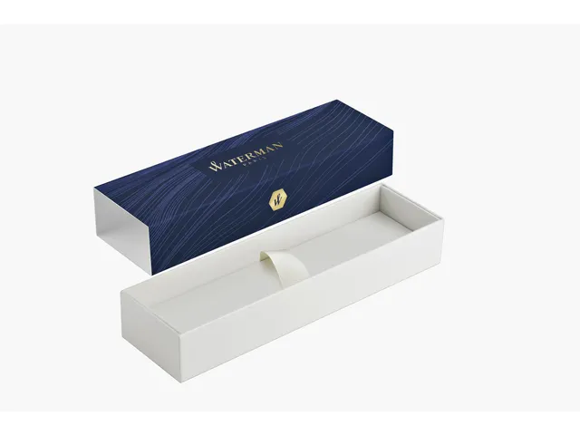 Vulpen Waterman Expert Stainless steel GT Medium Blauwe inkt