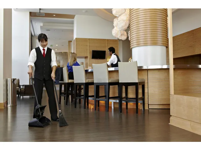 Stofblik Lobby Zwart