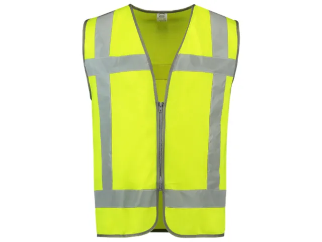 Tricorp 453019 Veiligheidsvest RWS Rits Fluo Geel maat M/L