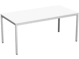 Bureau Hxbxd 720x1600x800mm Bladdecor Wit Frame Ral7035