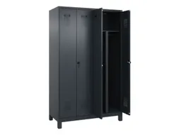 PBM-locker,HxBxD 1950x1200x500mm,4vak,vak B 300mm,draaigrendel