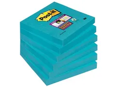 Super Sticky Notes Blauw 76x76mm
