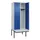 locker met bank,HxBxD 2120x800x815mm,2vak,vak B 400mm,cilinderslot
