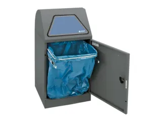 afvalverzamelaar,niet-brandbaar,1x45l,HxBxD 800x400x380mm - 2