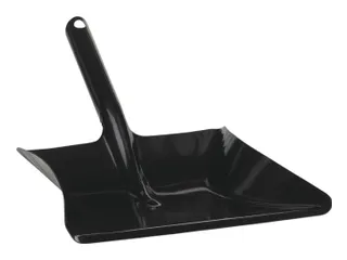 Stofblik Vikan ca. 24x38cm metaal Zwart - 1