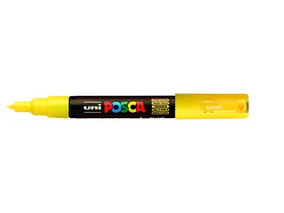 Verfstift Posca PC1MC Extra Fijne punt 0,7-1,0mm strogeel - 2