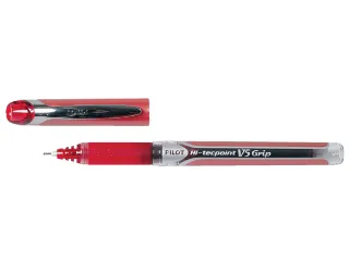 Rollerpen Pilot Hi-Tecpoint V5 Grip 0.5mm Fijne punt Rood - 1