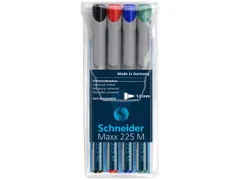 Universele Marker Maxx 225 M Non-permanent Assorti Etui 4 Stuks