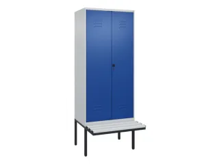 locker voor scheiding van kleding,HxBxD 2120x800x815mm,2vak - 1