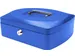 Geldkoffer Blauw 255x200x85mm Inclusief 2 Sleutels