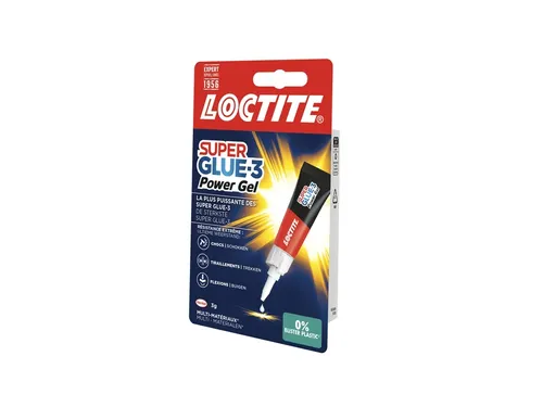 Secondelijm Loctite Powerflex GEL tube 3 gram op blister