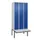 Z-garderobekast,HxBxD 2120x900x815mm,6vak,vak B 300mm,cil.-slot